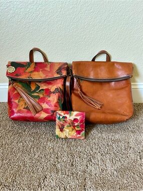 Patricia Nash Leather Bundle of THREE